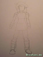 Zeichenkurs Team Magma Mitglied - Schritt 3