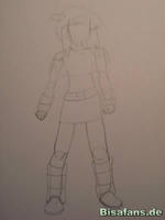 Zeichenkurs Team Magma Mitglied - Schritt 4