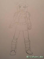 Zeichenkurs Team Magma Mitglied - Schritt 7