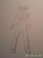 Zeichenkurs Team Magma Mitglied - Schritt 8