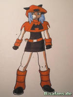 Zeichenkurs Team Magma Mitglied - Schritt 14