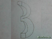 Zeichenkurs 3D-Schrift - Schritt 6