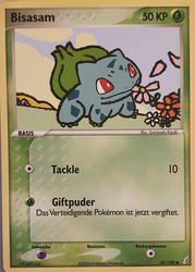 EX Crystal Guardians 45/100 Bisasam