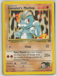 Gym Challenge 72/132 Giovanni's Machop