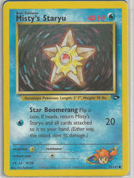 Gym Challenge 92/132 Misty's Staryu
