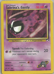 Gym Heroes 93/132 Sabrina's Gastly