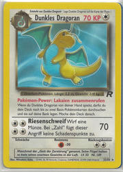 Team Rocket 22/82 Dunkles Dragoran