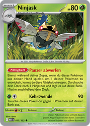 Mega-Entwicklung 017/132 Ninjask