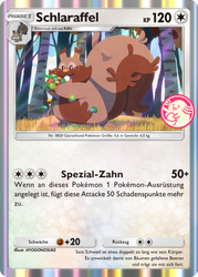 Pokémon-Sammelkartenspiel-Pocket 091/P-A Schlaraffel