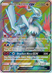 SM Black Star Promos SM141 Weißes Kyurem GX