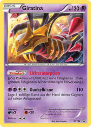 XY Black Star Promos XY184 Giratina