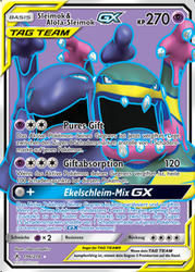 Kräfte im Einklang 196/214 Sleimok & Alola-Sleimok TAG TEAM GX