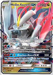 Majestät der Drachen 48/70 Weißes Kyurem GX