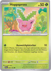 Entwicklungen in Paldea 001/193 Hoppspross