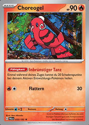 Entwicklungen in Paldea 033/193 Choreogel