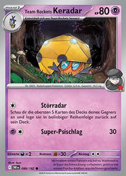 Ewige Rivalen 088/182 Team Rockets Keradar
