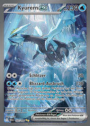 Schwarze Blitze 165/086 Kyurem ex