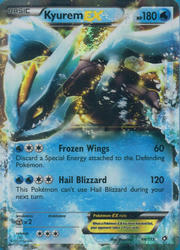 Legendary Treasures 44/113 Kyurem EX