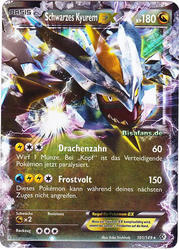 Überschrittene Schwellen 101/149 Schwarzes Kyurem EX