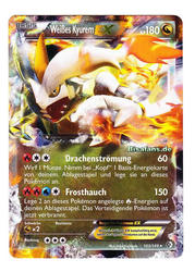 Überschrittene Schwellen 103/149 Weisses Kyurem EX