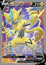 Schaurige Herrschaft 165/198 Zeraora V