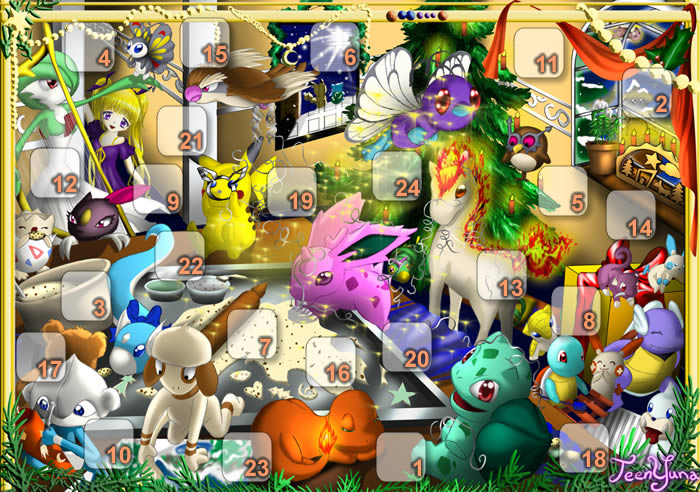 Bisafans Adventskalender 2009 Bisafans Adventskalender 2009