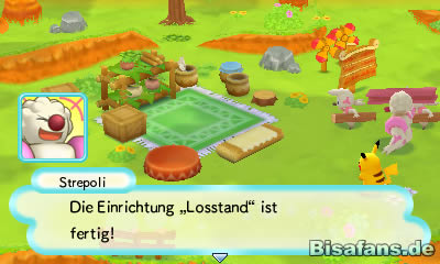 Strepoli hilft beim Aufbau des Losstandes! Strepoli hilft beim Aufbau des Losstandes!