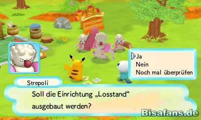 Strepoli hilft beim Aufbau des Losstandes! Strepoli hilft beim Aufbau des Losstandes!