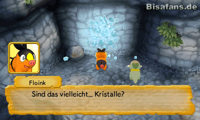 Dort finden wir überraschend schöne Kristalle Dort finden wir überraschend schöne Kristalle