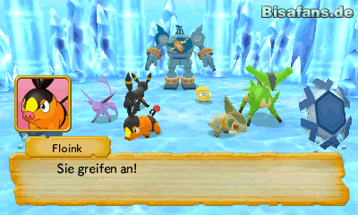 Es kommt zu einem Bosskampf gegen Golgantes und Frigometris. Gebe dein Bestes! Es kommt zu einem Bosskampf gegen Golgantes und Frigometris. Gebe dein Bestes!