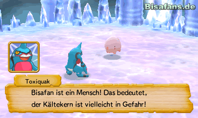 Während die Schurken sich vorbereiten, entdecken Nachtara und Psiana Keldeo im Eispalast! Während die Schurken sich vorbereiten, entdecken Nachtara und Psiana Keldeo im Eispalast!