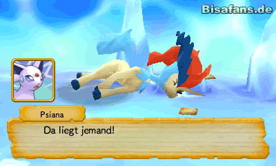 Während die Schurken sich vorbereiten, entdecken Nachtara und Psiana Keldeo im Eispalast! Während die Schurken sich vorbereiten, entdecken Nachtara und Psiana Keldeo im Eispalast!