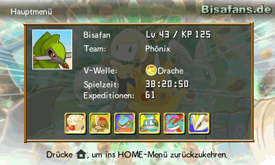 Der letzte Screen zeigt einen späteren Speicherstand Der letzte Screen zeigt einen späteren Speicherstand