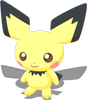 Standard-Pose von Pichu