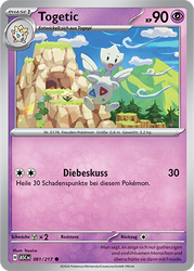Erhabene Helden 081/217 Togetic