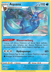 SWSH Black Star Promos SWSH072 Aquana