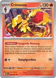 Obsidianflammen 044/197 Crimanzo