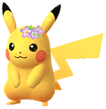 Pikachu-Blumenkranz