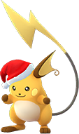 Raichu-Weihnachtsmütze