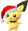 Pichu-Weihnachtsmütze