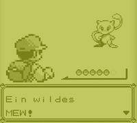 Mew taucht auf!