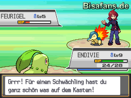 Kampf mit dem Rivalen