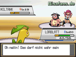 Miltank ist ein harter Gegner...