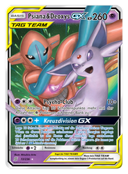 72/236 Psiana & Deoxys TAG TEAM GX