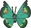 Vivillon Ziergartenmuster