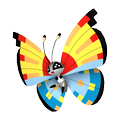 Vivillon Ozeanmuster