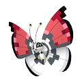 Vivillon Pokéball-Muster