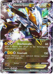 Überschrittene Schwellen 101/149 Schwarzes Kyurem EX