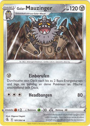 Fusionsangriff 181/264 Galar-Mauzinger