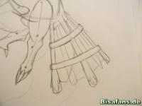 Zeichenkurs Reshiram - Schritt 14